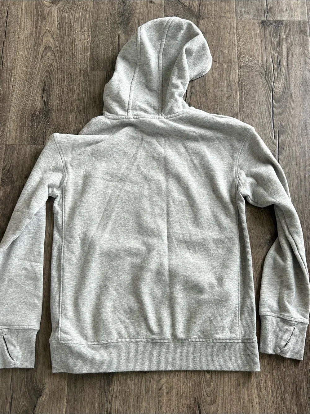 all in motion Gray Hoodie with Book Stack Graphic and Pink Accents